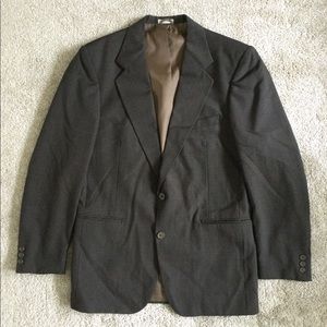 Michael Lawrence blazer/suit jacket size 40R brown